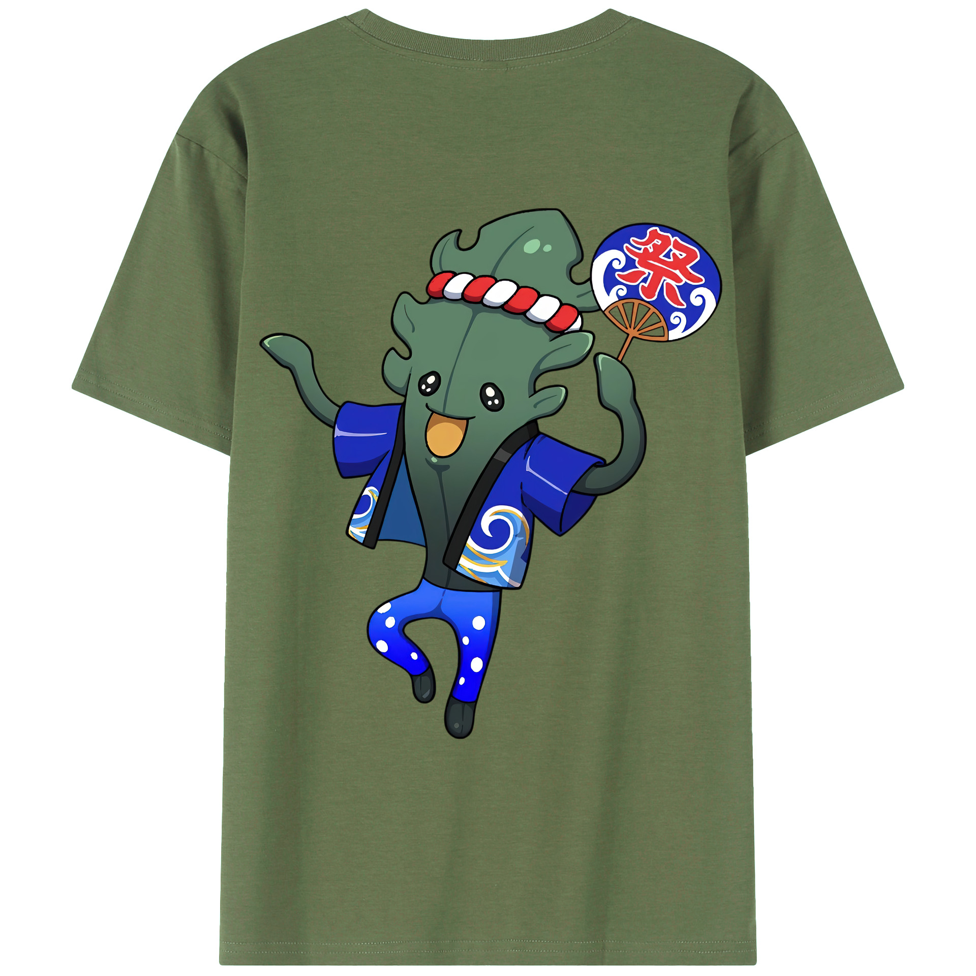 （画像用） 妖怪ウォッチ Yo-kai Watch 綿100％ メンズ半袖Tシャツ（バックプリント） 通気性